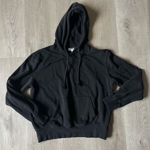H&M Boys Black Basic Hoodie size XS